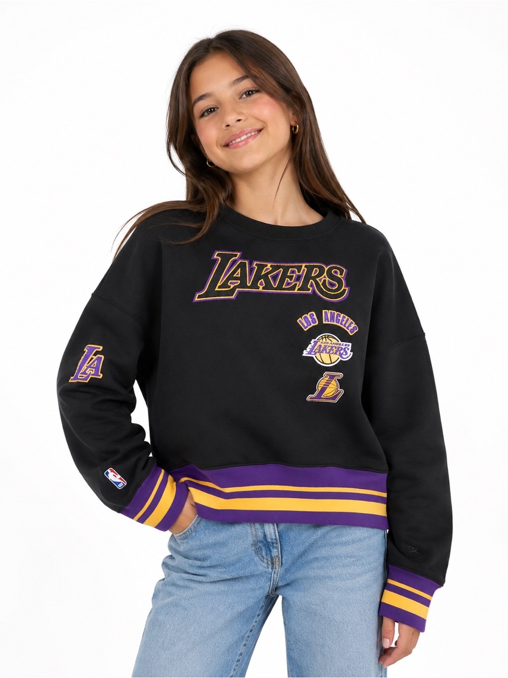 NWT Lakers Crewneck (Girls/Kids)